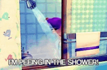 Pee Shower GIF - Pee Shower Tmi GIFs