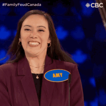 Smiling Family Feud Canada GIF - Smiling Family Feud Canada Awkward GIFs