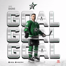 Max Domi Stars Goal GIF - Max Domi Stars Goal Texas Hockey GIFs