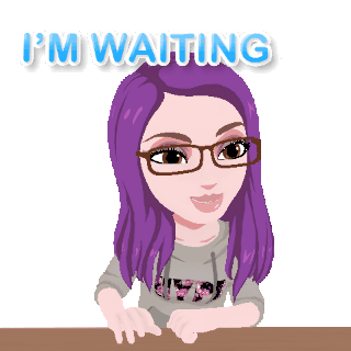 Tapping Table Im Waiting Sticker - Tapping Table Im Waiting Smile Stickers