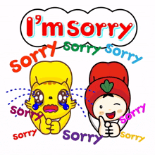 regret apologise sorry i%27m sorry yellow cat
