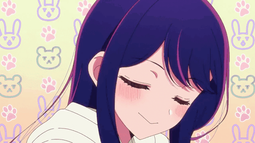 Free: Purple Eyes Smile Wink - Anime Girl Eyes Winking - nohat.cc