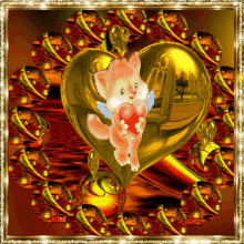 Boldogság Heart GIF - Boldogság Heart Gold GIFs