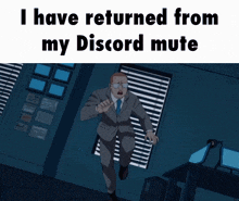 I Have Returned From My Discord Mute Im Back From My Mute GIF - I Have Returned From My Discord Mute Im Back From My Mute Mute GIFs