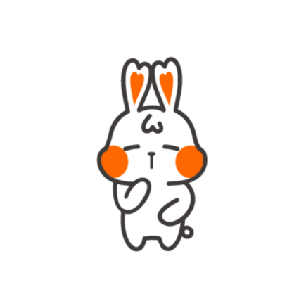 White Rabbit Sticker - White Rabbit Mushroom Stickers