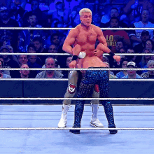 Cody Rhodes Double Underhook Powerbomb GIF - Cody Rhodes Double Underhook Powerbomb Seth Rollins GIFs
