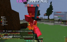 a screenshot of a video game called ebon drappingg