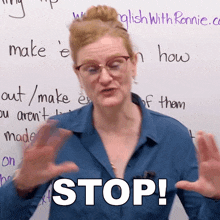 Stop Ronnie GIF - Stop Ronnie Engvid GIFs