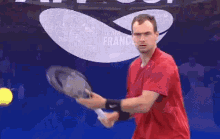 Roman Safiullin Forehand GIF - Roman Safiullin Forehand Tennis GIFs
