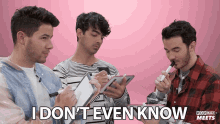 I Dont Even Know Kevin Jonas GIF - I Dont Even Know Kevin Jonas Joe Jonas GIFs