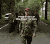 Inspection Inspector GIF - Inspection Inspector Reporting For Duty GIFs