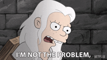 I'M Not The Problem You'Re The Problem Bean GIF