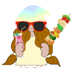 Summer Gnomes Beach Sticker - Summer Gnomes Beach Food Stickers
