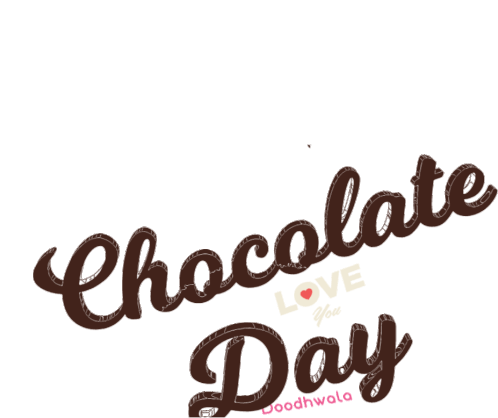 Chocolate Valentine Sticker - Chocolate Valentine Love Stickers