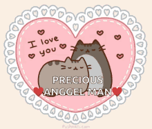 Happy Valentines Day I Love You GIF - Happy Valentines Day I Love You Pusheen GIFs
