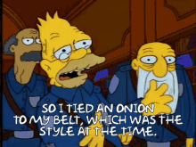 Onion Belt GIF - Onion Belt Simpsons GIFs