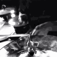 Drummer Aerosmith GIF - Drummer Aerosmith Eat The Rich Song GIFs