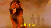 Kill Him Hyenas GIF - Kill Him Hyenas Scar GIFs