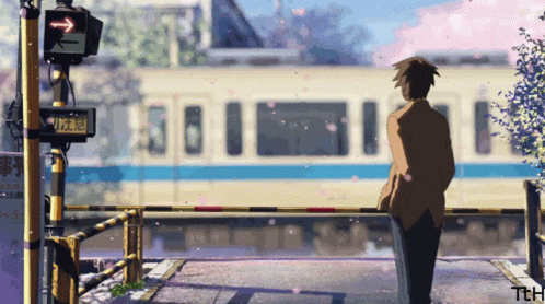 Anime Train GIF - Anime Train Windy - Discover & Share GIFs