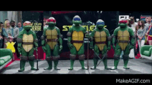 Ted2 Ninja Turtle GIF - Ted2 Ninja Turtle Dance GIFs
