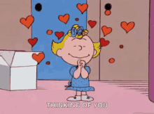 love you hearts peanuts sally thinking of you