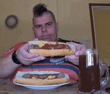Chris Asmr Mukbang Hot Dog GIF