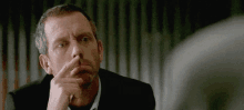 Dr House Thinking GIF - Dr House Thinking Lips GIFs