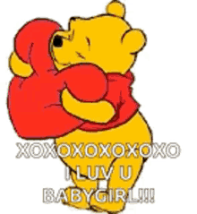 Winnie The Pooh Love GIF