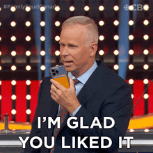 I'M Glad You Liked It Gerry Dee GIF - I'M Glad You Liked It Gerry Dee Family Feud Canada GIFs