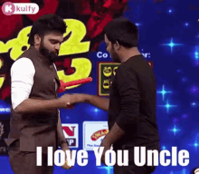 I Love You Uncle Pradeep GIF - I Love You Uncle Pradeep Sudheer GIFs