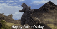 Godzilla Son Of Godzilla GIF - Godzilla Son Of Godzilla Father'S Day GIFs