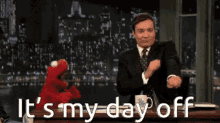 Happy Dancing It Is My Day Off GIF - Happy Dancing It Is My Day Off Elmo GIFs