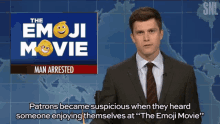 Man Arrested Patrons Became Suspicious GIF - Man Arrested Patrons Became Suspicious Someone Enjoying Themselves At The Emoji Movie GIFs