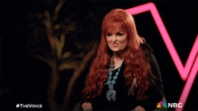 Cheering Wynonna Judd GIF - Cheering Wynonna Judd The Voice GIFs