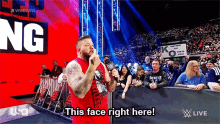 Wwe Kevin Owens GIF - Wwe Kevin Owens This Face Right Here GIFs