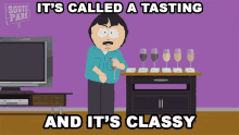Its Called A Tasting And Its Classy Randy Marsh GIF - Its Called A Tasting And Its Classy Randy Marsh South Park GIFs