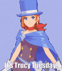 Trucy Wright Trucy Tuesday GIF - Trucy Wright Trucy Trucy Tuesday GIFs