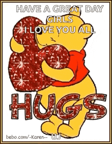 Hug Glitter GIF - Hug Glitter Winnie The Pooh GIFs