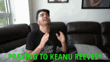 Praying To Keanu Reeves Please GIF - Praying To Keanu Reeves Please Praying GIFs