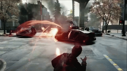 Delsin Rowe Attack GIF - Delsin Rowe Attack Infamous Second Son GIFs