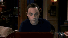 Nope Sheldon Cooper GIF - Nope Sheldon Cooper Not A Chance GIFs