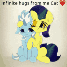 Mlp My Little Pony GIF - Mlp My Little Pony Infinite Hug GIFs