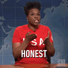 Honest Leslie Jones GIF - Honest Leslie Jones Saturday Night Live GIFs