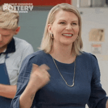 We Gotta Go Faster Everybody Jennifer Robertson GIF - We Gotta Go Faster Everybody Jennifer Robertson The Great Canadian Pottery Throw Down GIFs
