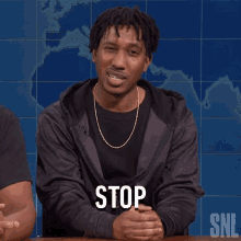 Stop Fred Williams GIF - Stop Fred Williams Twins The New Trend GIFs