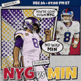 Minnesota Vikings Vs. New York Giants Pre Game GIF - Nfl National Football League Football League GIFs