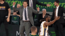 Chase Buford Sydney Kings GIF - Chase Buford Sydney Kings Kicking Screen GIFs