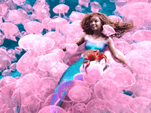 The Little Mermaid Cetacn GIF - The Little Mermaid Cetacn Jellyfish GIFs