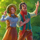 Jewels Of The Wild West G5 Games GIF - Jewels Of The Wild West G5 Games Couple GIFs