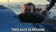 This Guy Is Insane Catie Munnings GIF - This Guy Is Insane Catie Munnings Crazy GIFs
